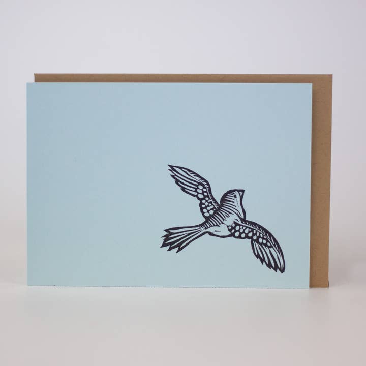 Coffret Tiny Linoléum Imprimé pour Oiseaux pour la vente par Bruno Press