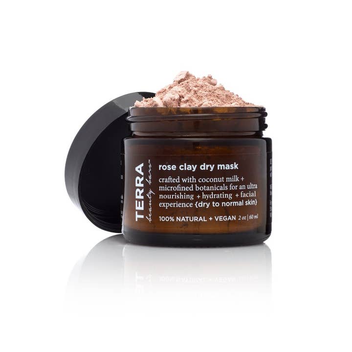 Masque sec à l'argile de noix de coco pour la vente par Terra Beauty Bars