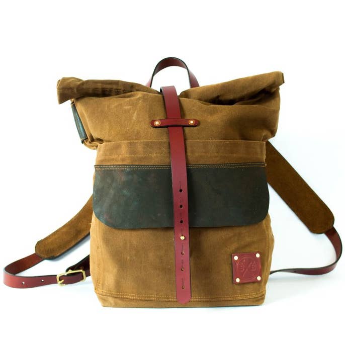 The Harland Rolltop Pack for wholesale by Sturdy Brothers