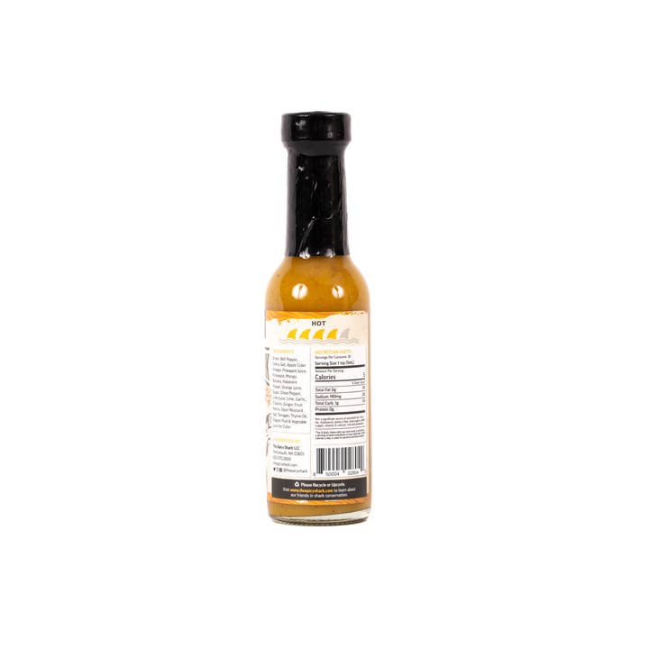 The Spicy Shark – Molho picante por atacado – Molho picante de tubarão tigre (pimenta fantasma)1