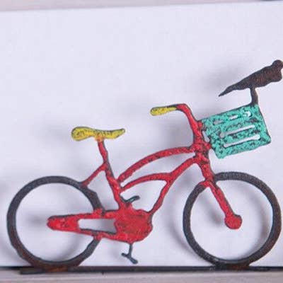 Fahrrad-Serviettenhalter, Schreibtisch, Organisation, Küche, Fahrradgeschenk für den Großhandel von Whimsies