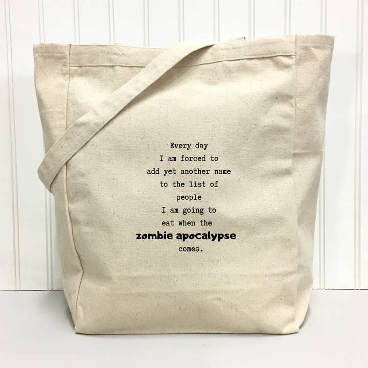Things UnCommon - Wholesale Tote Bag - Unisex - Tote Bag - Zombie Apocalypse0