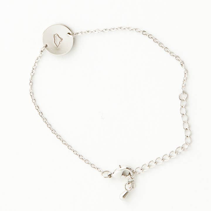 Nautically Northern - Wholesale Charm/Dangle Bracelet - State Charm Bracelet1