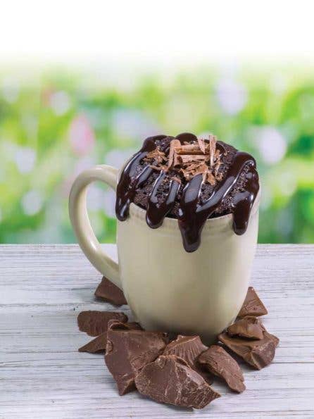 Ooey Gooey Chocolate Brownie Microwave Single for wholesale by molly&you®