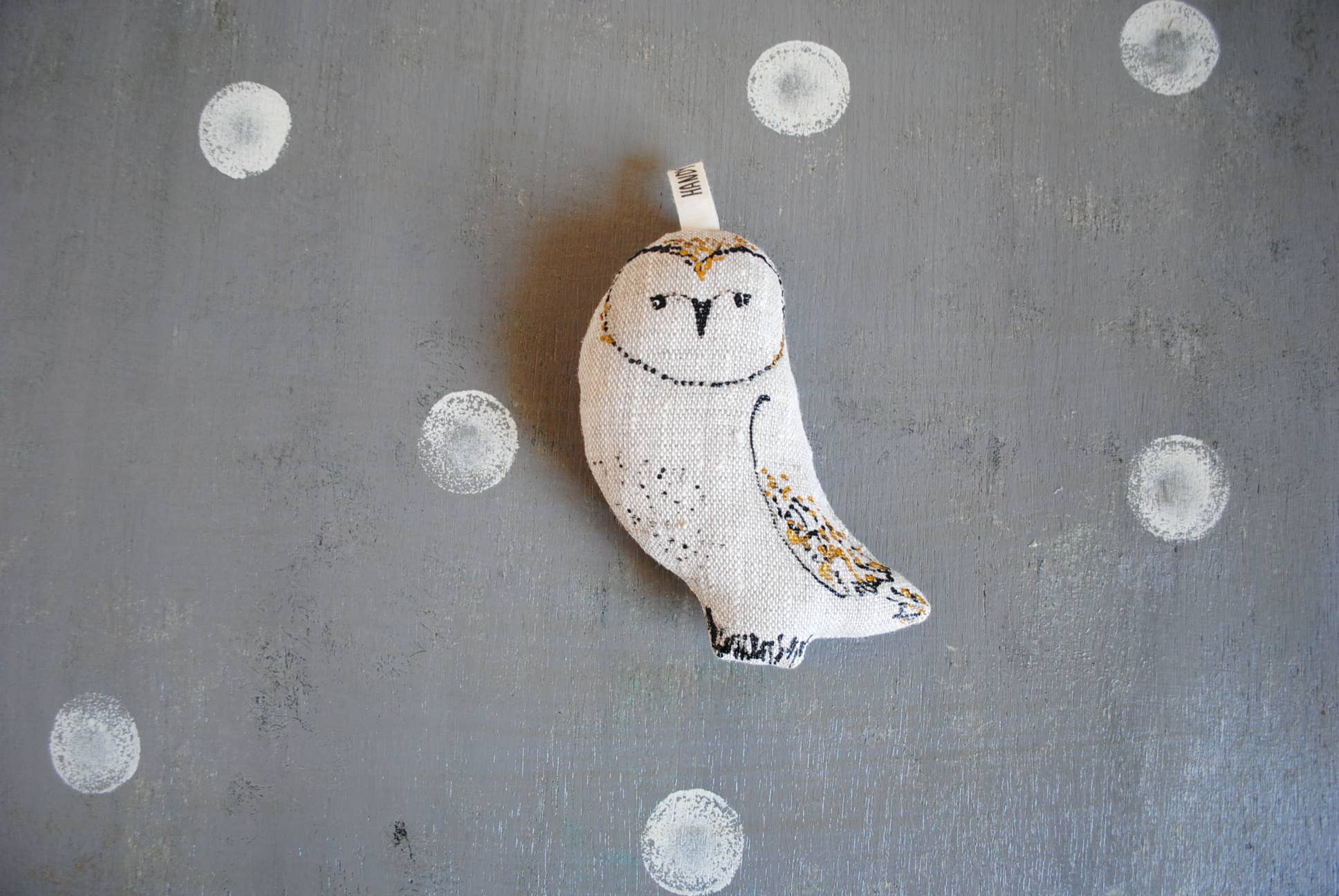 HandyHappy - Wholesale Ornament - Barn Owl Ornament Woodland Animal Totem1