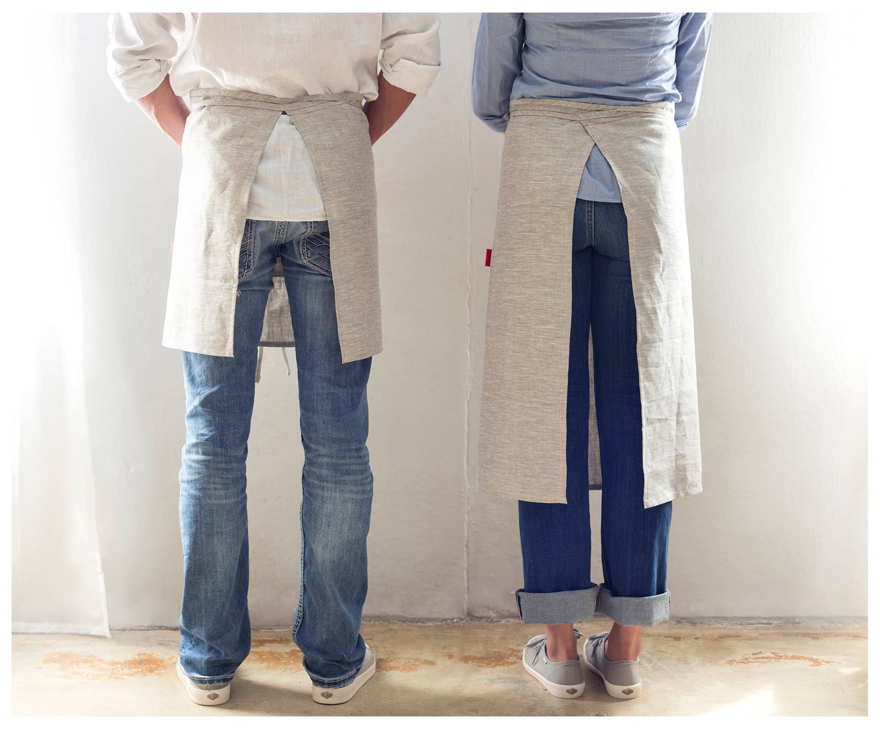 Celina Mancurti, LLC - Wholesale Apron - Long - Linen Kitchen Apron2