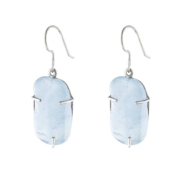 Orecchini con acquamarina per la vendita all'ingrosso da parte di Great Falls Jewelry