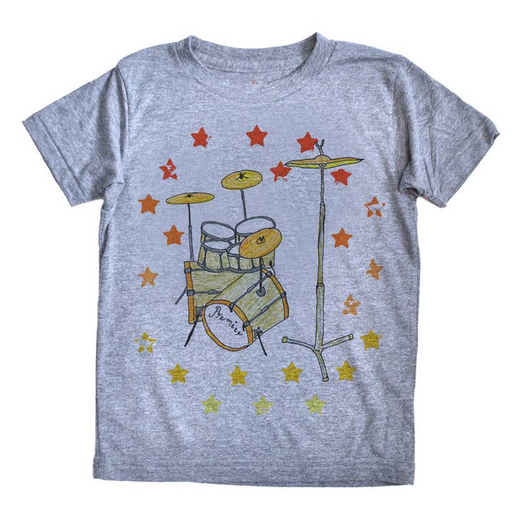 Drums - T-shirt Triblend pour enfants pour la vente par orangeheat