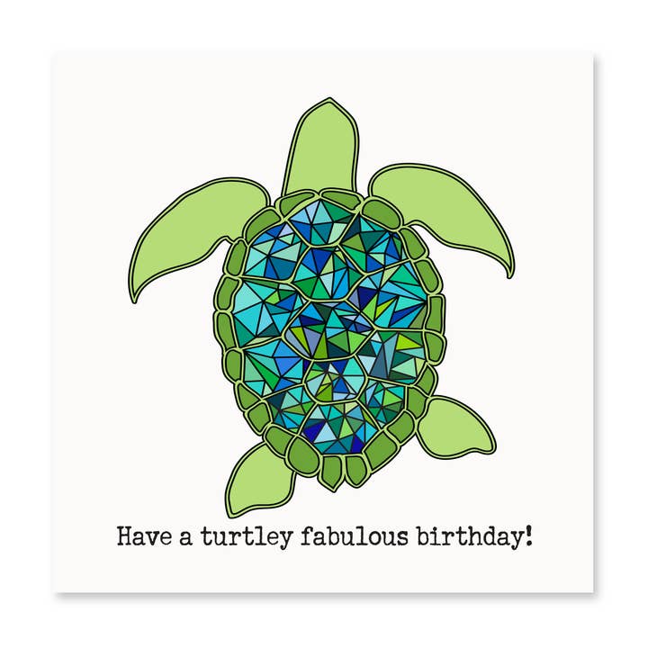 Turtley Fabulous Birthday! | Birthday Card for wholesale by The Happy Sea