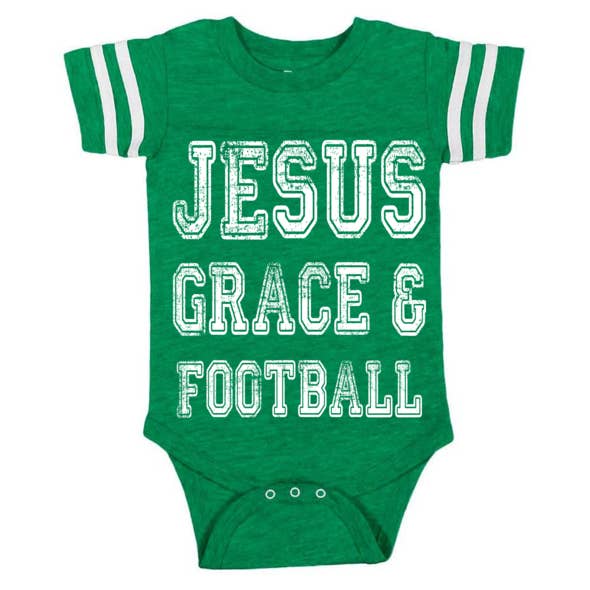 Jesus, Grace & Football Combinaison pour la vente par A Quiver Full