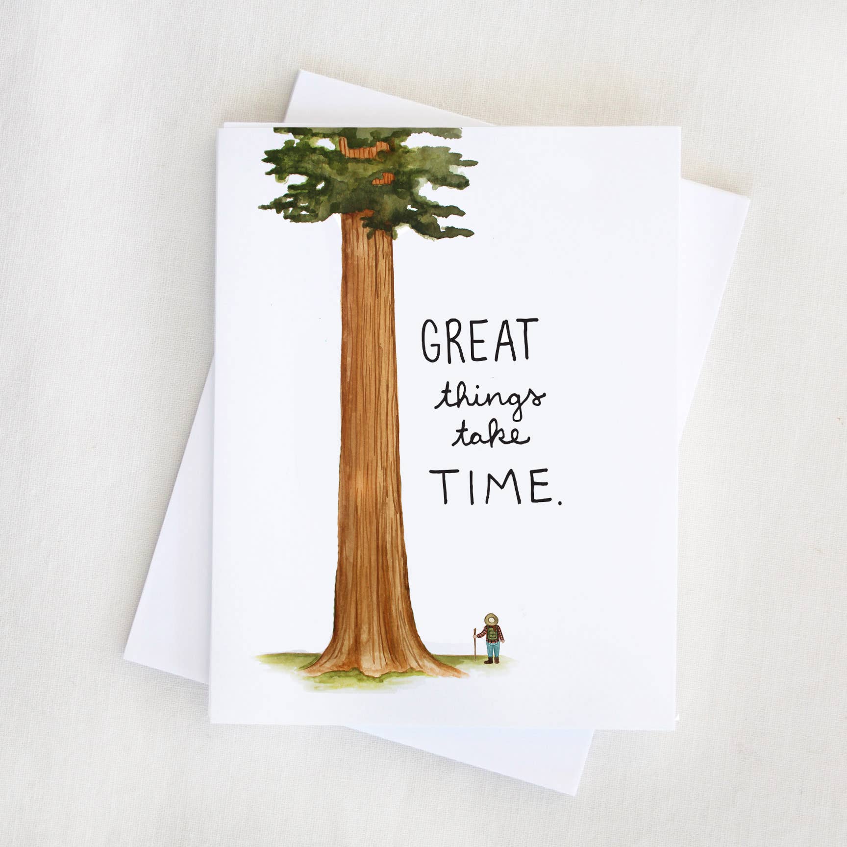 Everbloom Paper - Wholesale Gewone wenskaart - Great Thingenkaart0