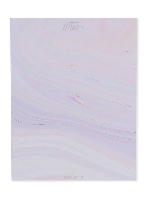 Bloc-notes multicolore pour la vente par Thimblepress