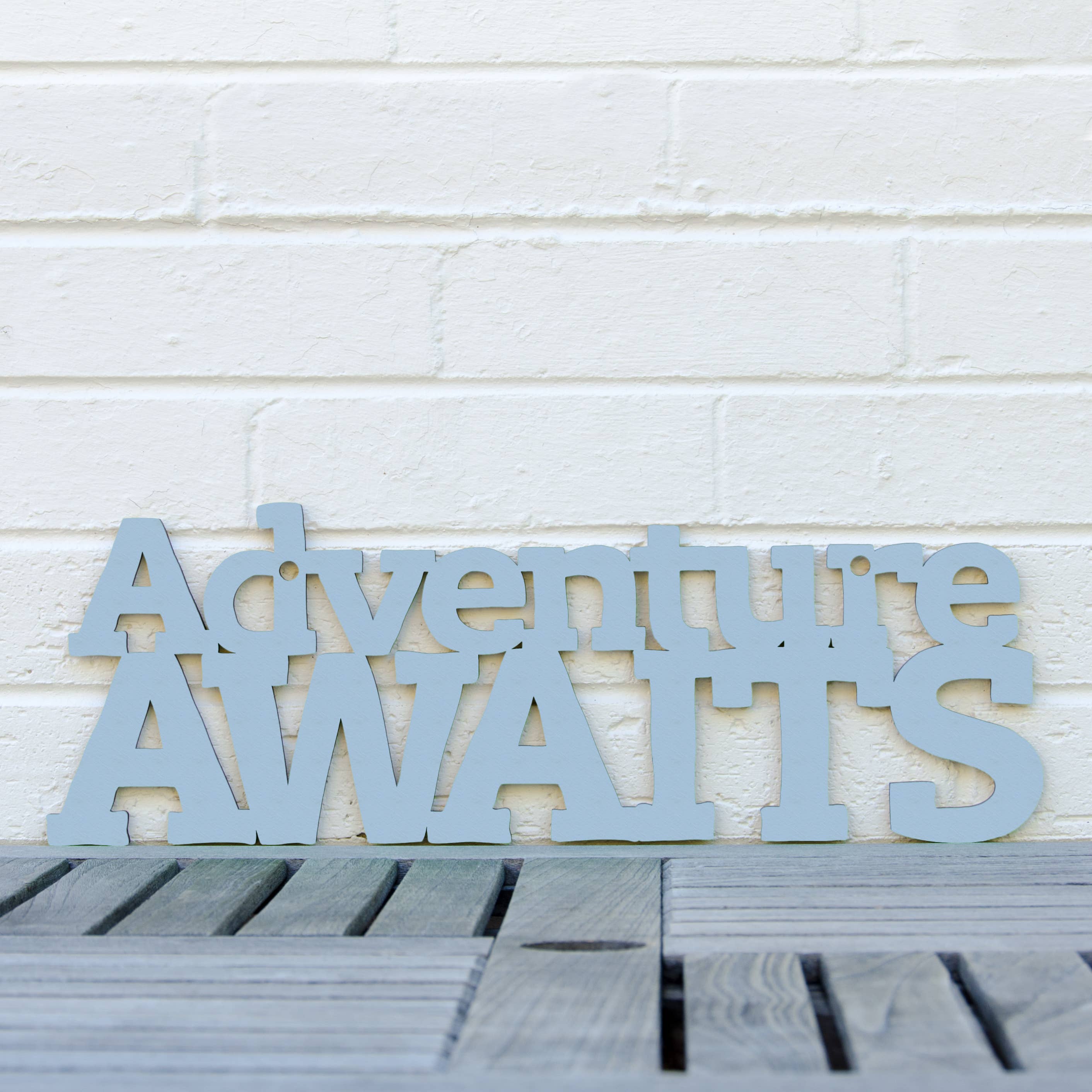 Spunky Fluff - Wholesale Wall Sign - Adventure Awaits Outdoor Lover Wall Art Sign9
