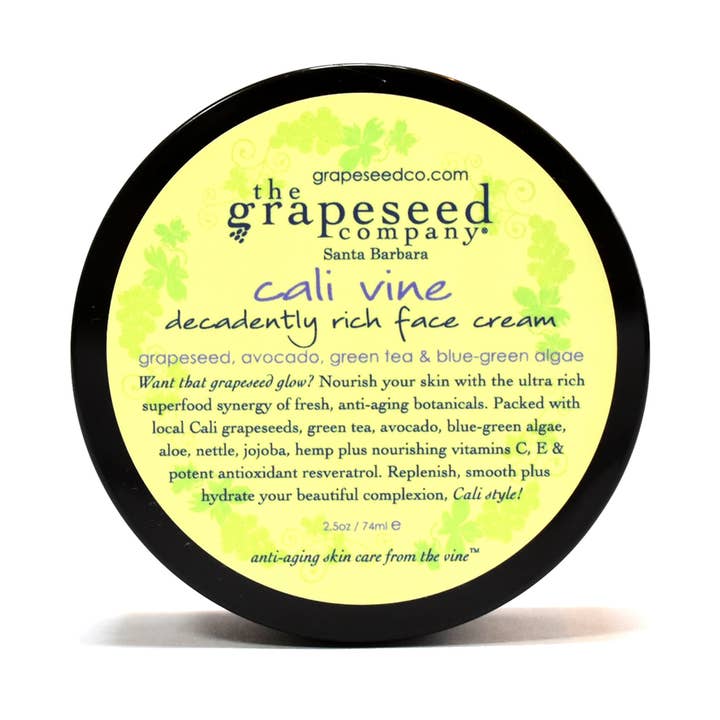 Cali Vigne Crème Visage pour la vente par The Grapeseed Company