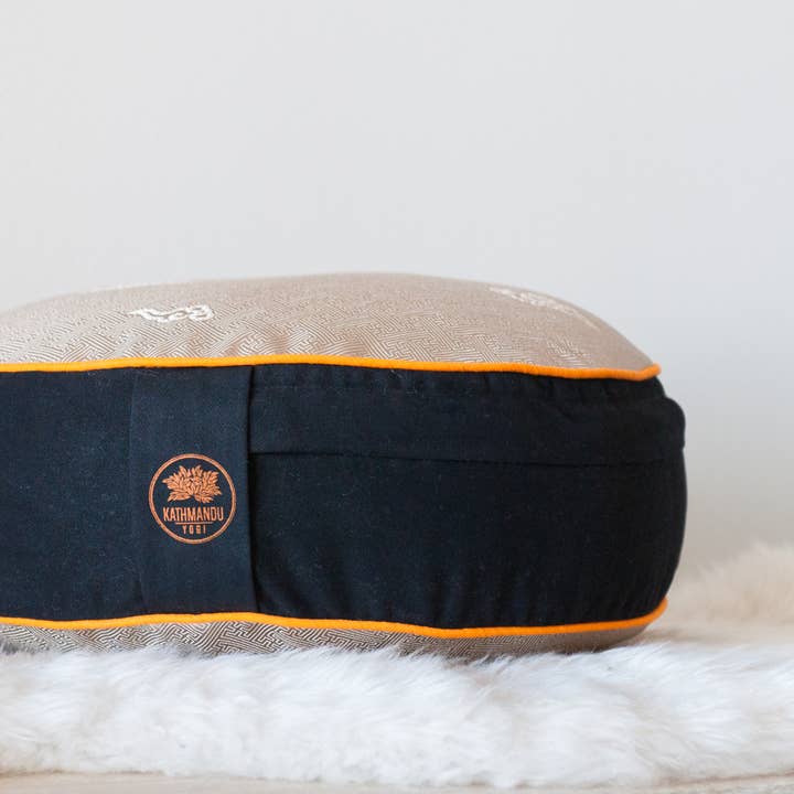 Kathmandu yogi - Wholesale Meditation supplies - Brocade Cushion - More Styles + Colors Available10