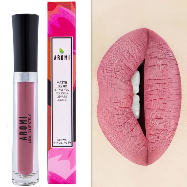 Aromi - Wholesale Lipstick - Berry Nude Liquid Lipstick1