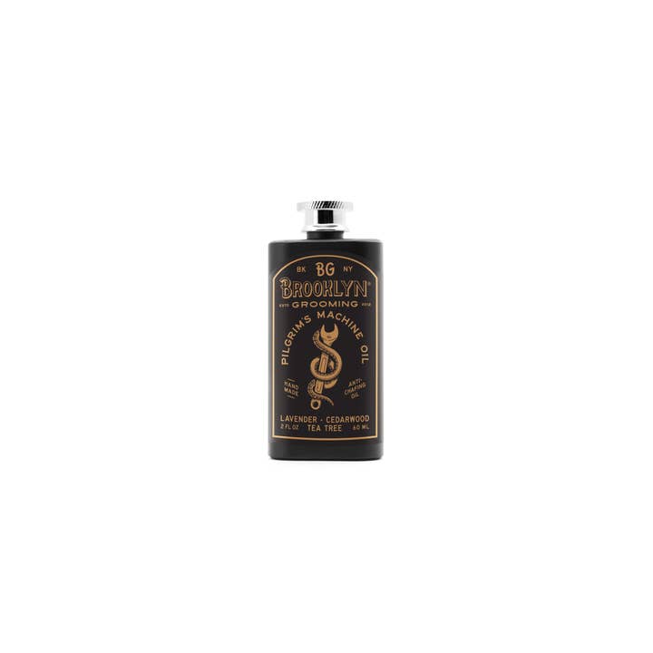 Pelgrim's machine olie van 2 oz voor wholesale door Brooklyn Grooming