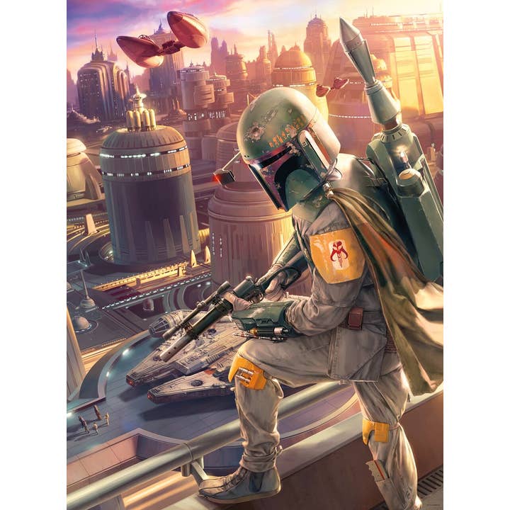 Buffalo Games & Puzzles - Wholesale Puzzle - Adult - Fine Art Collection Boba Fett by Star Wars™ 1000 Piece Jigsaw Puzzle1