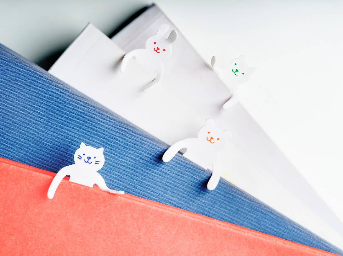 SUGAI WORLD - Wholesale Paperclip - Clip Family Paperclip/Bookmark - White Rabbit1