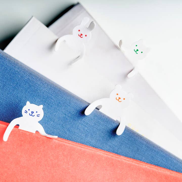 SUGAI WORLD - Wholesale Paperclip - Clip Family Paperclip/Bookmark - White Rabbit1