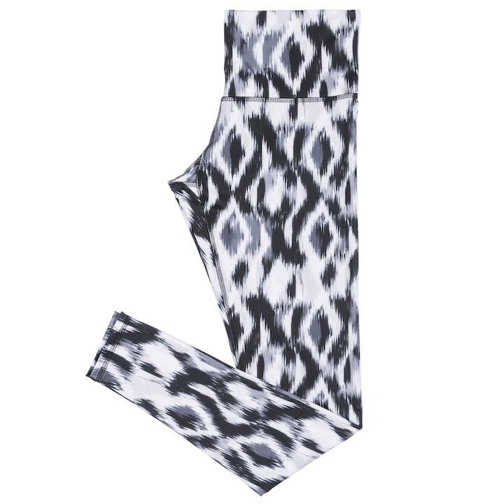 Vagabond-goods - Wholesale Athletic/Lounge Leggings - Women's - Charly Legging in Blurred Ikat Print