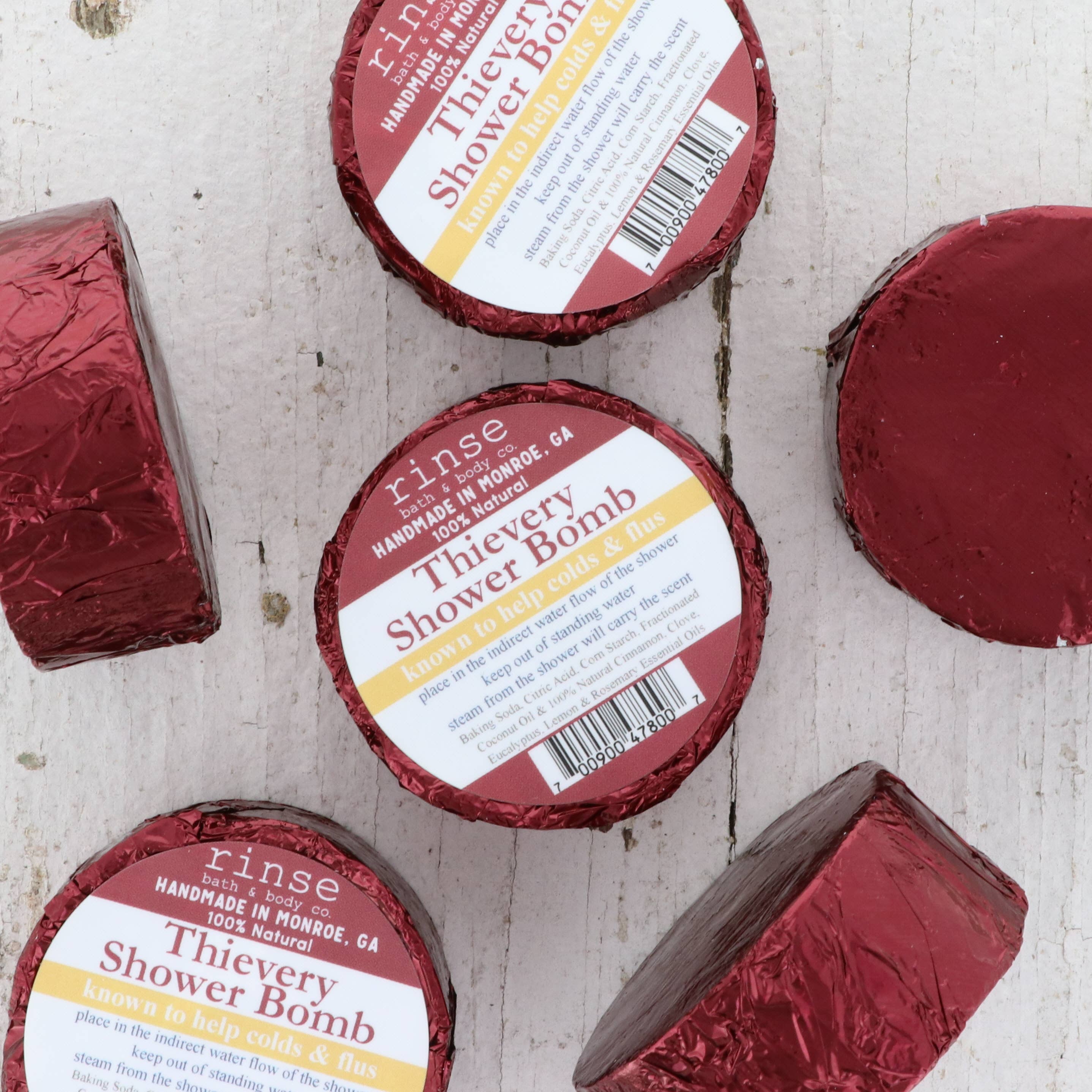 Rinse Bath Body Inc - Wholesale Shower Steamer/Bomb - Shower Bomb - Thievery | Shower Steamer2