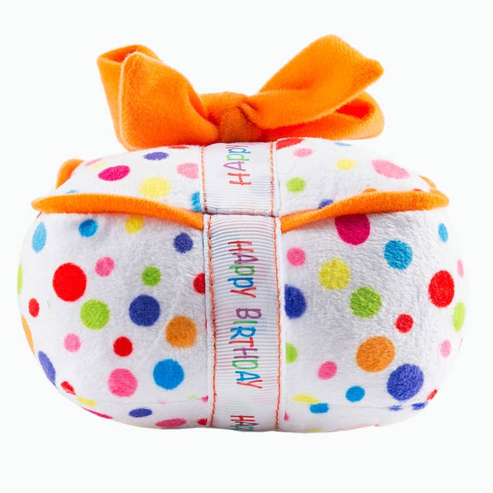 Haute Diggity Dog - Wholesale Pet Squeaky Toy - Dog - Happy Birthday Gift Box Squeaker Dog Toy1