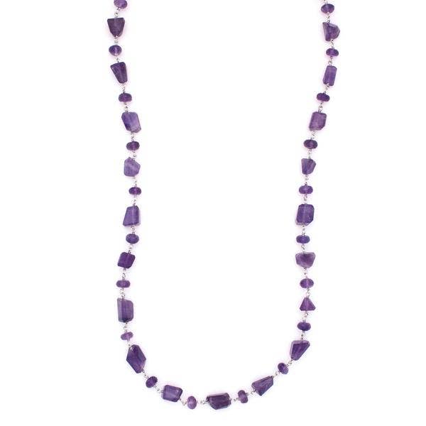 Chasing Waterfalls Necklace | Amethyst for wholesale by Hiouchi Jewels | Rose & Bolt Grateful Dead Jewelry