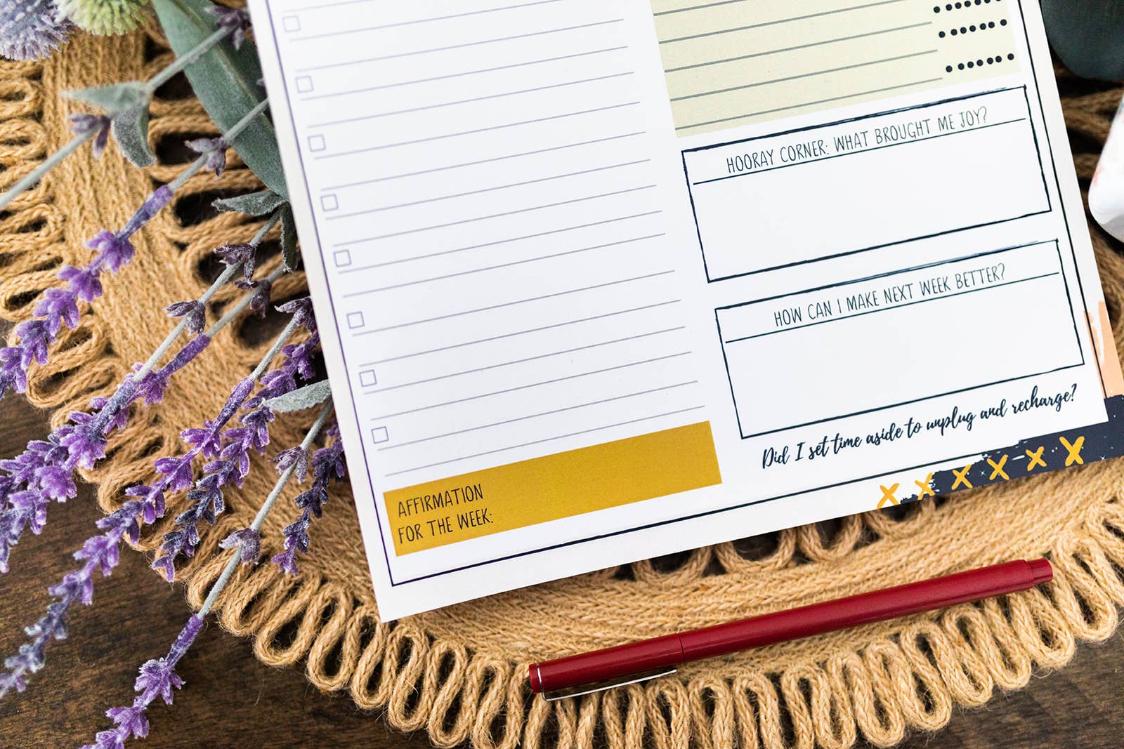 Almadé - Wholesale Planner - Self Care Panner1