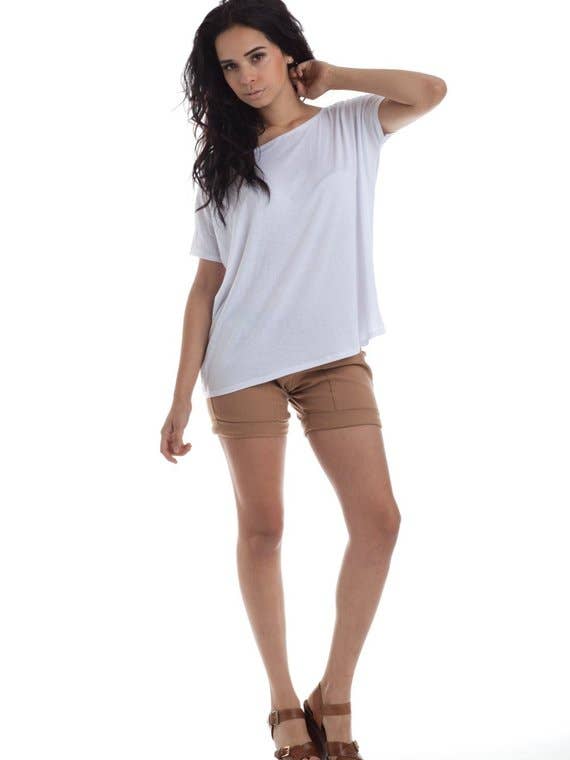 Haut ample surdimensionné à épaules dénudées pour femmes pour la vente par Lamixx