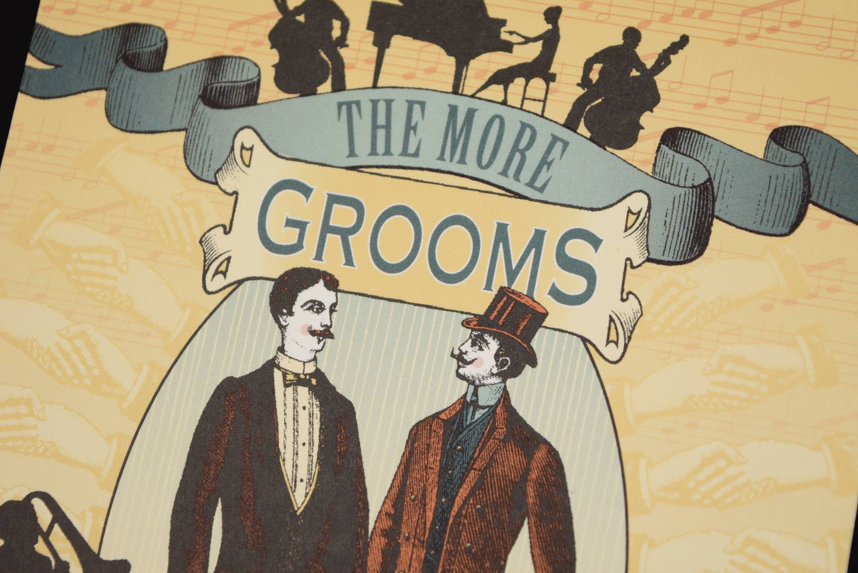 Oddball Press LLC - Wholesale Wedding Card - Merry Grooms1