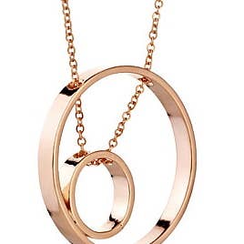 Colar Juno em ouro rosa por atacado de Vanessa Gade : Metal + Design