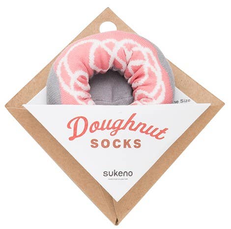 Sukeno Socks - Wholesale Socks - Unisex - Doughnut Socks - Strawberry Milk0