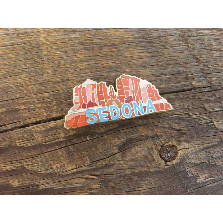 Noteworthy Paper & Press - Wholesale Lapel Pin/Button - Sedona Enamel Pin4