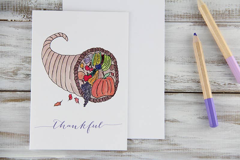 Porcupine Hugs - Wholesale Thank You Card - Cornucopia1