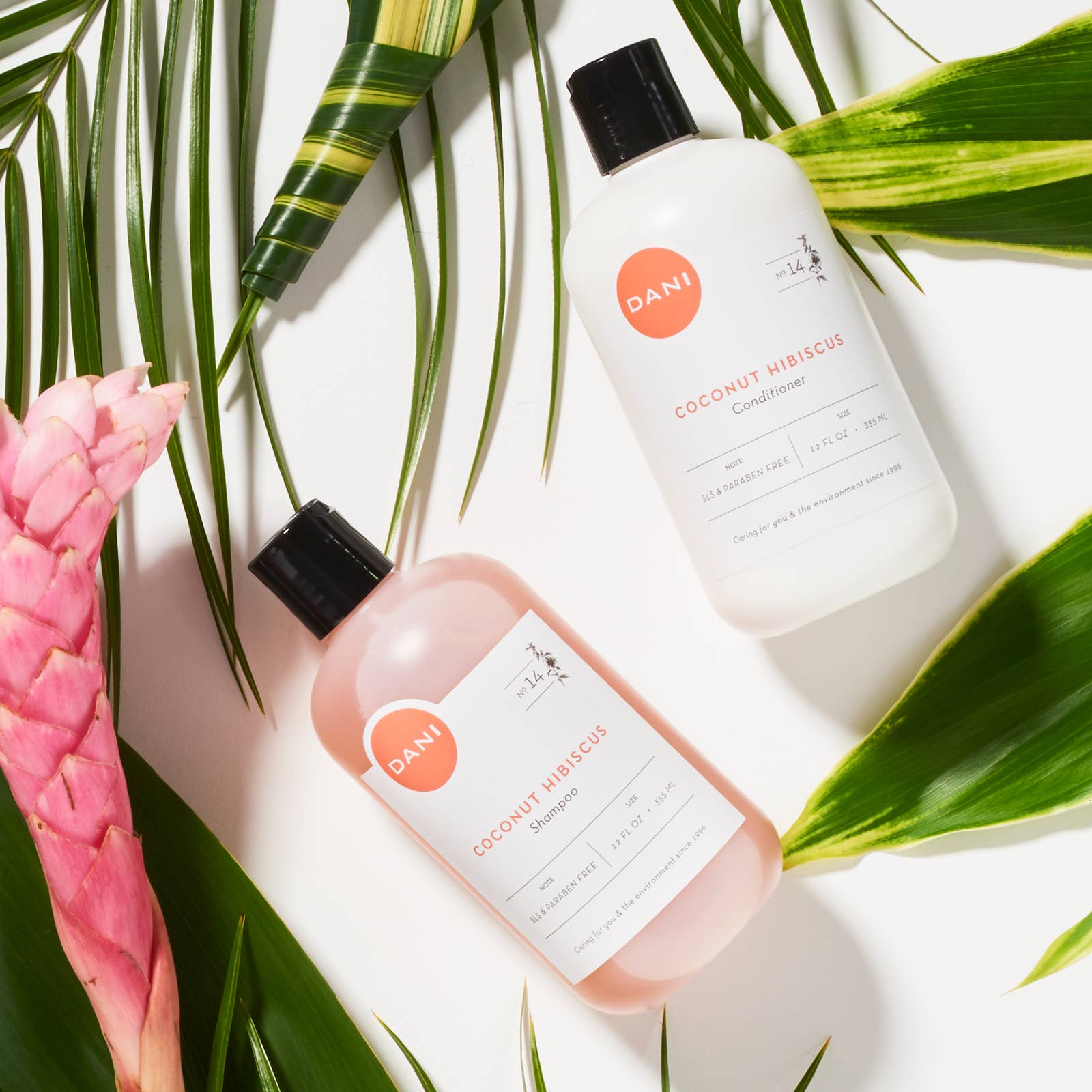 DANI Naturals - Wholesale Hair Shampoo - Coconut Hibiscus Shampoo 12oz1