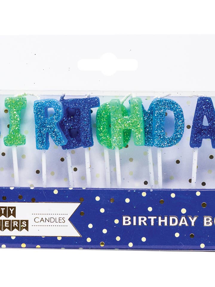 Birthday Boy Candle Set for wholesale by Party Partners