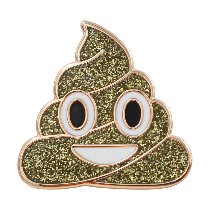Série d'épingles Poop Emoji — Série d'épingles en émail Poop pour la vente par Real Sic