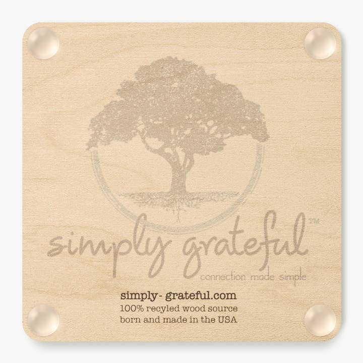 Simply Grateful - Wholesale Coasters - Music Coaster2