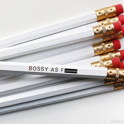 Bossy As F*ck Pencil Set for wholesale by Sweet Perversion