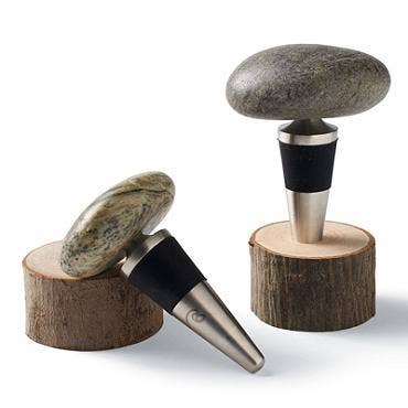 Wine Saver - Stone Bottle Stopper for wholesale by Sea Stones