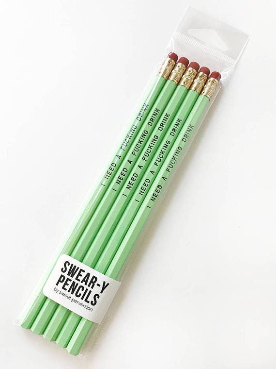 Sweet Perversion - Wholesale Pencil - Crafty A** B*tch White Pencil Set0