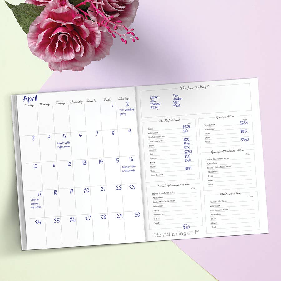 TF Publishing - Paper Goods – wholesale Planner – Woah Wedding Planner1
