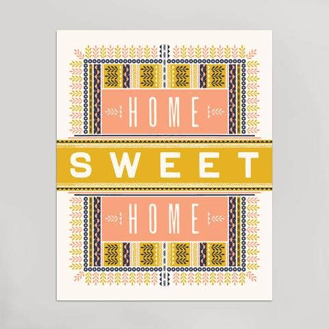 Hem Sweet Home Print för wholesale av Hammerpress