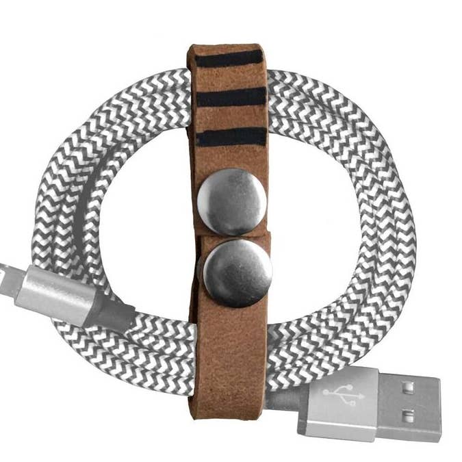 Cord Keeper - Tan for wholesale by SKG Leather