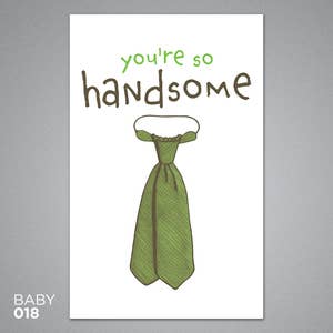Breathless Paper Co. - Wholesale Love Card - You're So Handsome Card0