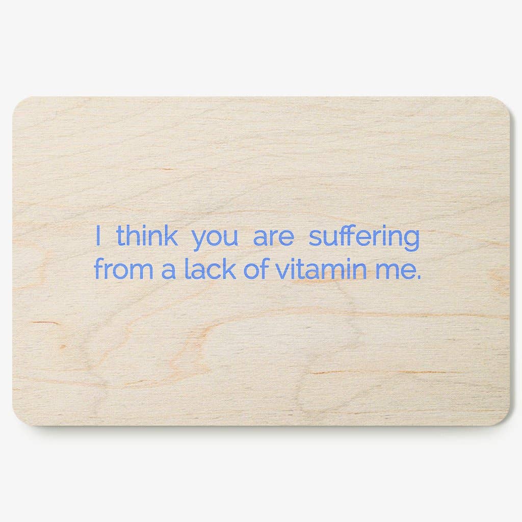 Simply Grateful - Wholesale Postcard - Vitamin Postcard0