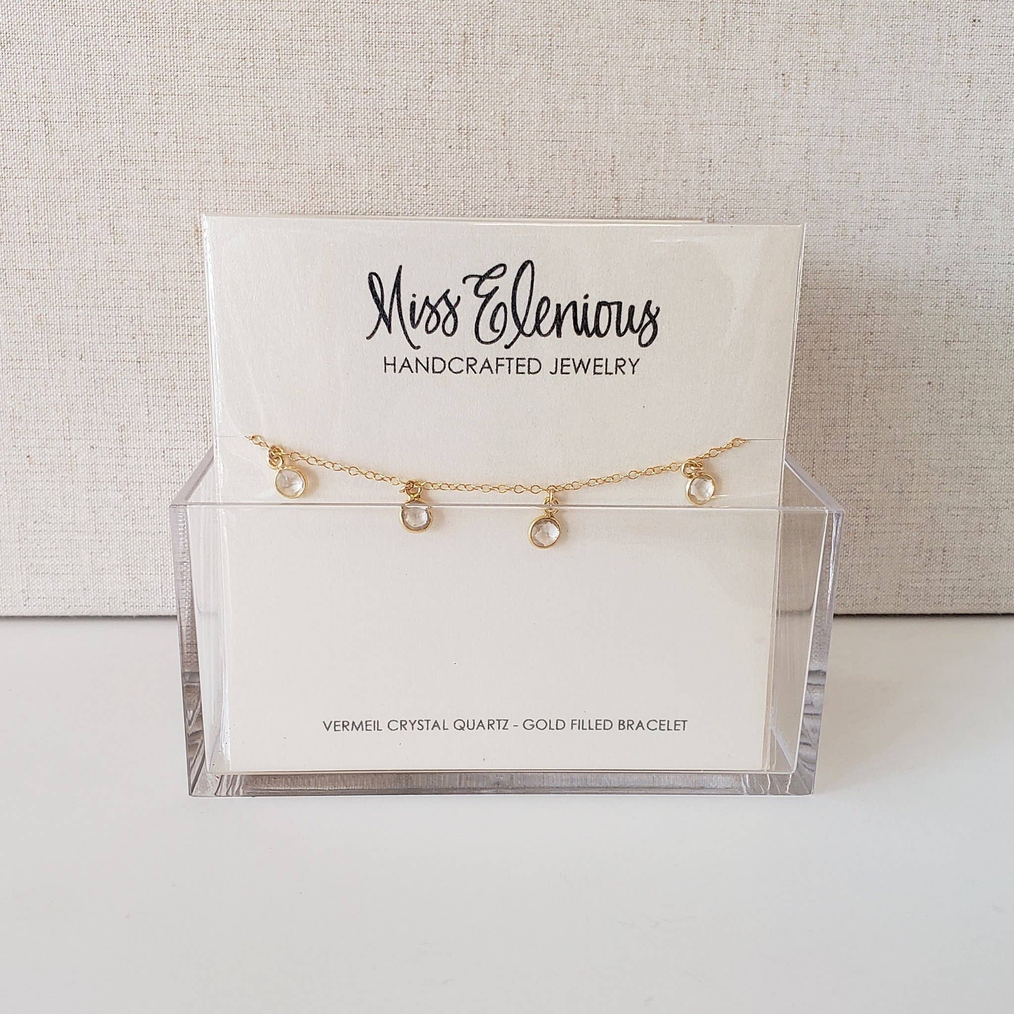 MissElenious Jewelry - Vendita all'ingrosso Braccialetto con ciondolo/pendente - Bracciale shaker granato2