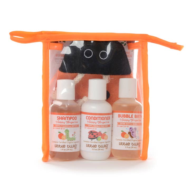 Little Twig – wholesale Bath & body set – Baby – TRAVEL SET LADYBUG4