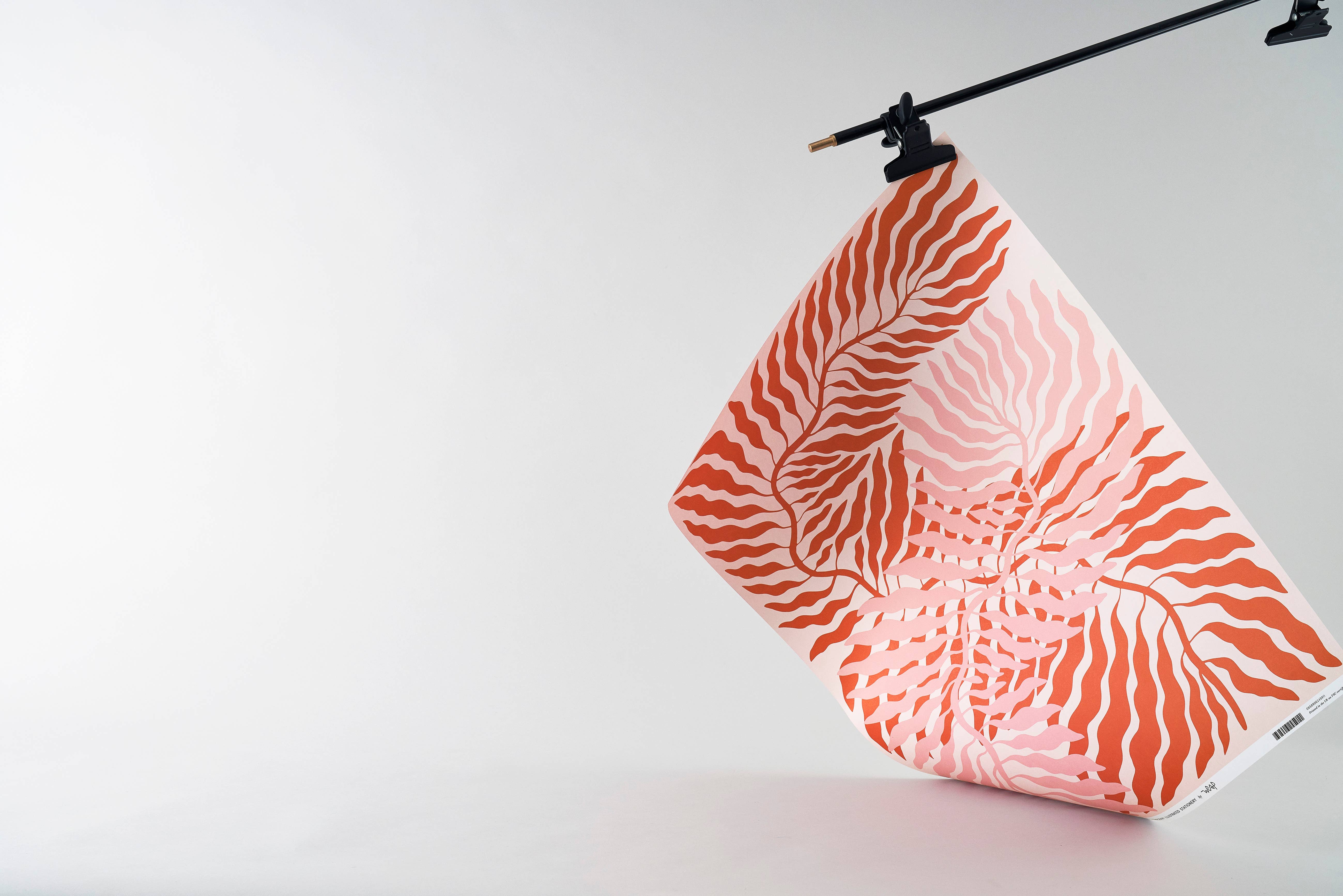 Wrap (US duties paid) – Engroshandel Gavepapir – Leaves gavepapir med bladmotiver3